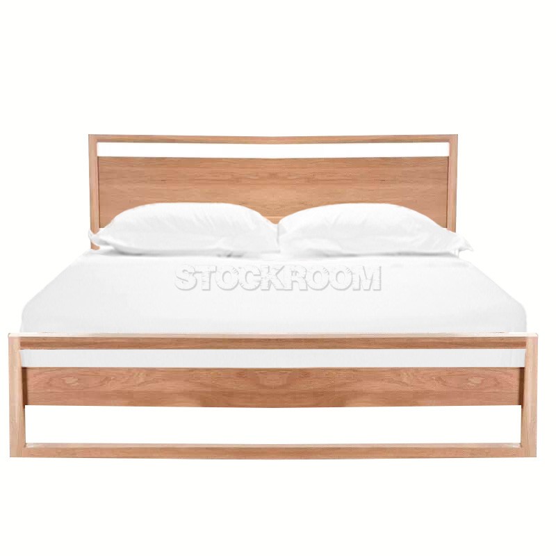 Mason Solid Oak Wood Bed Frame