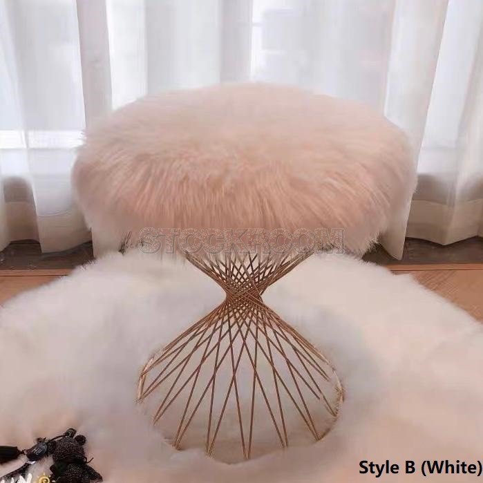 Mogens Fur Stool