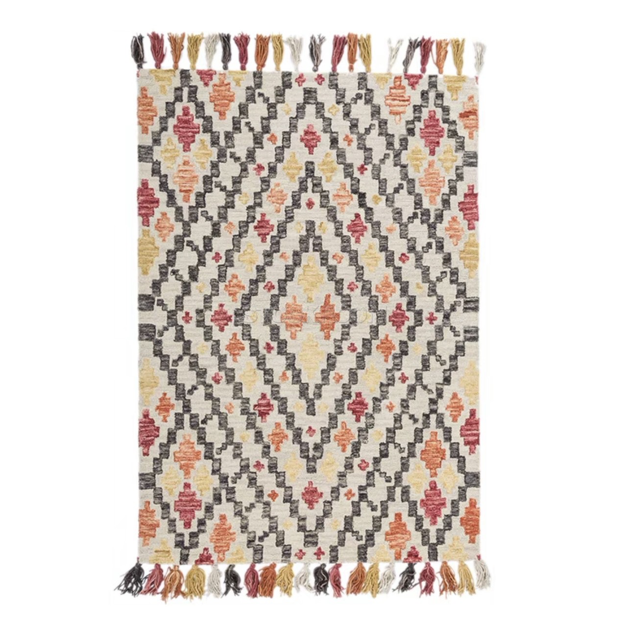 Morocco Style Hand Knotted Wool Rug / Carpet Style A