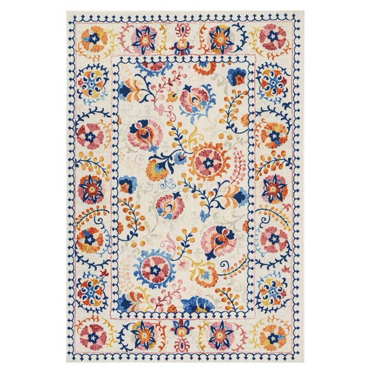 Morocco Style Hand Knotted Wool Rug / Carpet Style E
