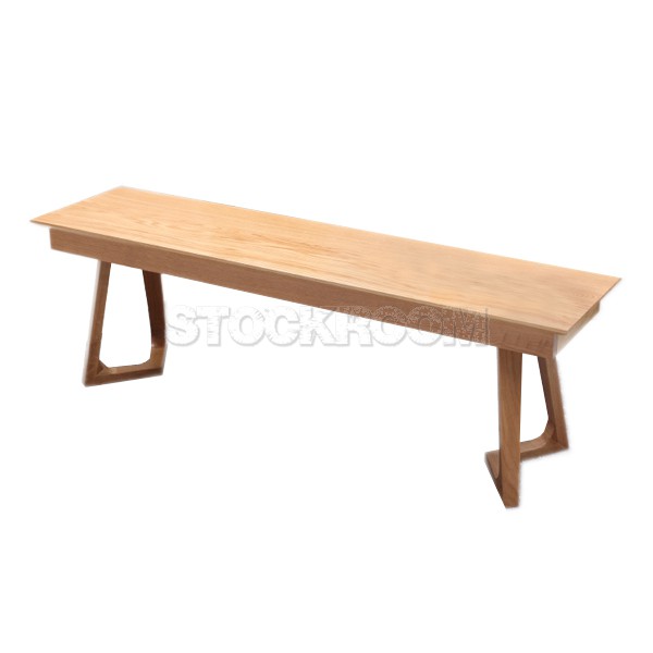 Nilam Solid Wood Dining Bench and Coffee Table