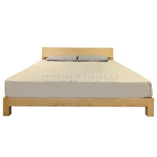 Noble Solid Oak Wood Bed Frame