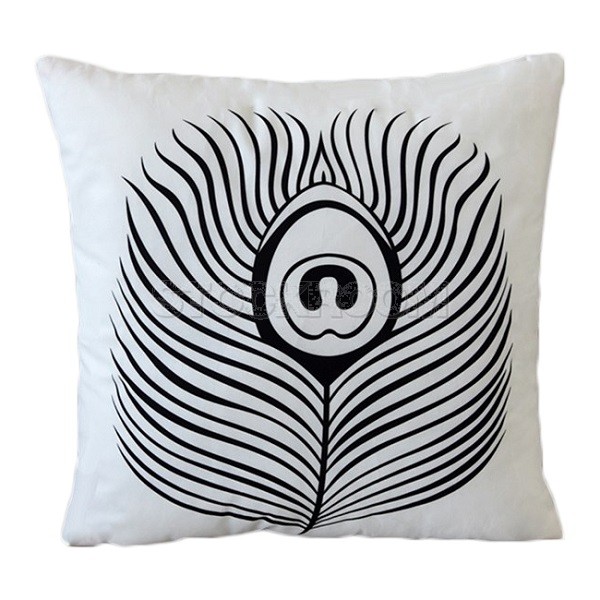 Plumage Cushion - White