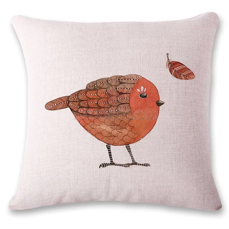 Red Bird decorative Cushion