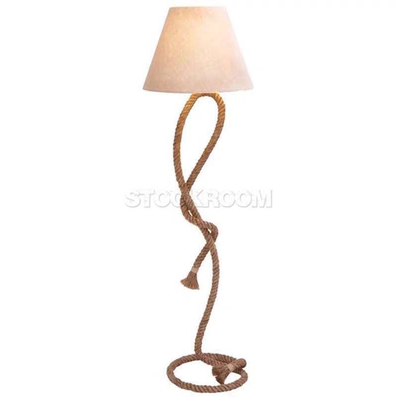 Rope Knot Style Floor Lamp