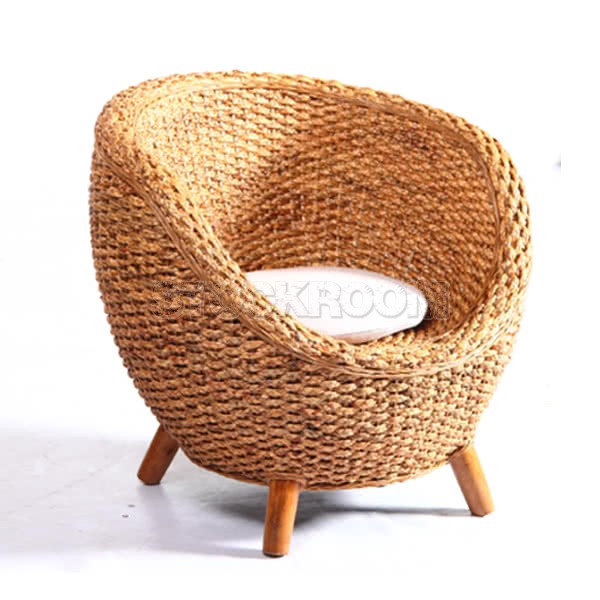 Santana Natural Rattan Lounge Chair