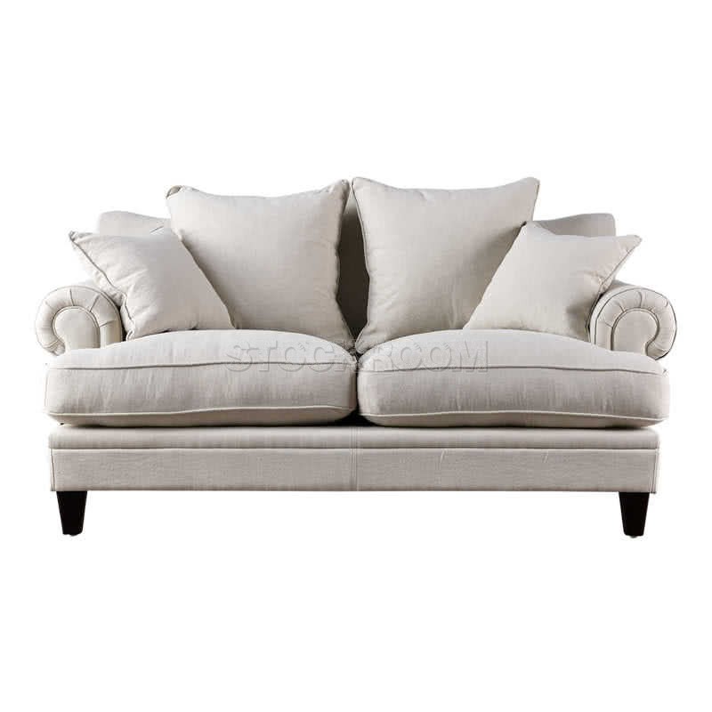 Santos Fabric Feather Down Sofa