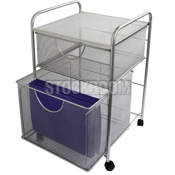 Severino Storage Hanging File and Storage Cart