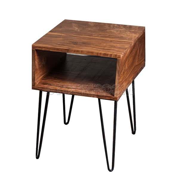 Stockroom Retro Hairpin Side Table