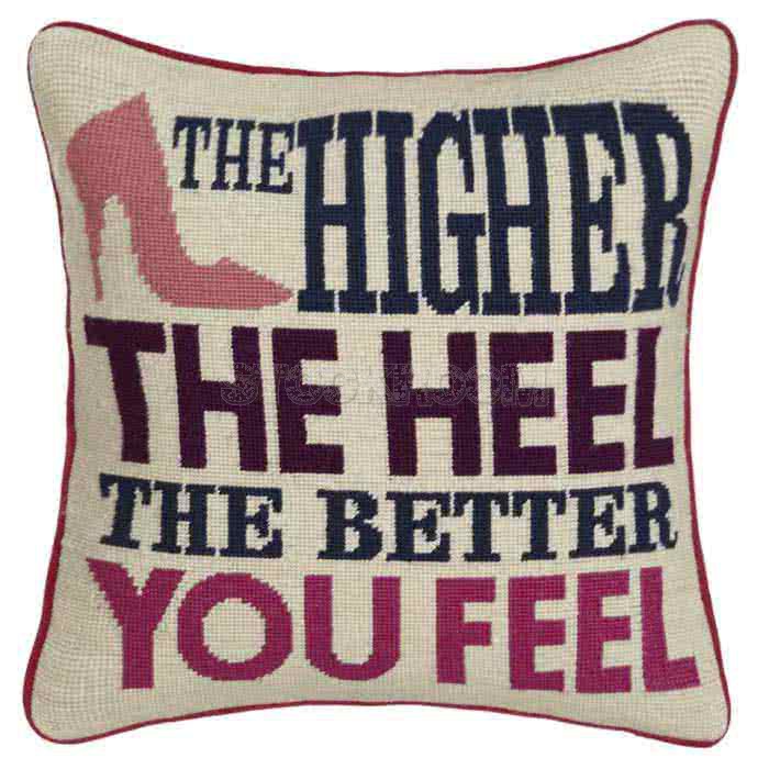 The Higher the Heel, The Better you Feel Cushion