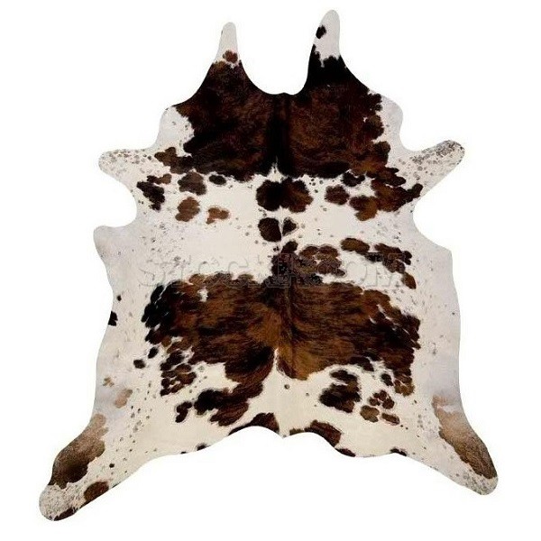 STOCKROOM Tri-Color Exotic Natural Cowhide Rug