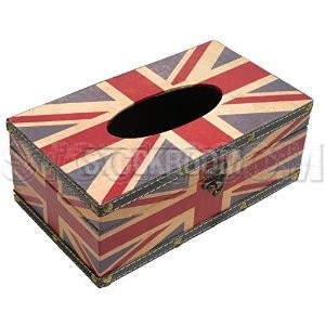 Union Jack Tissue Box