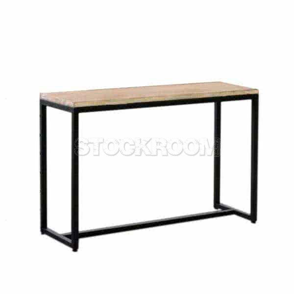 Uschi Industrial Style Bar Table