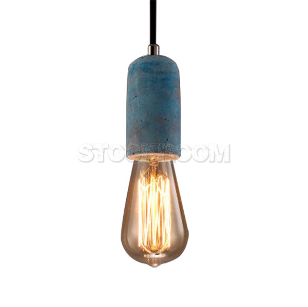 Visala Concrete Drop Cap Light