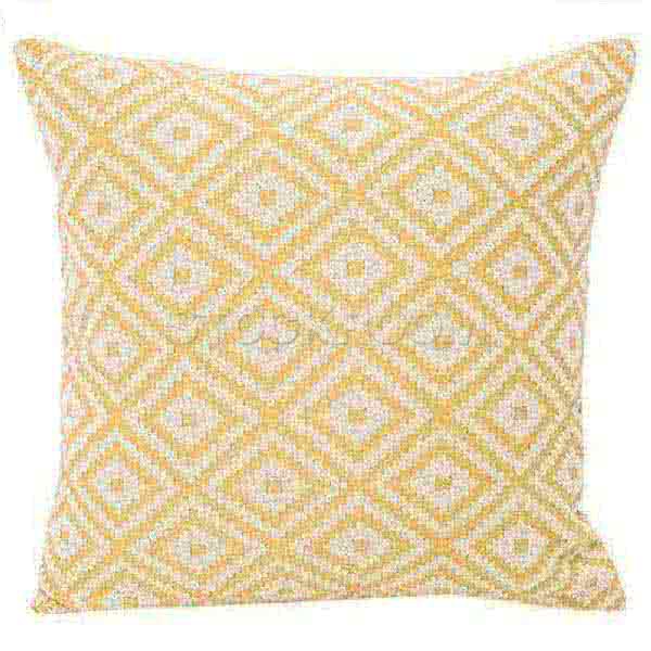 Azetec Decorative Cushion - Yellow