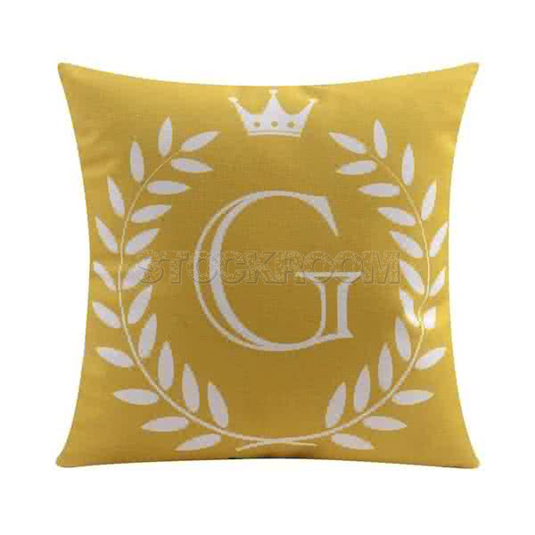 Letter G Decoration Cushion