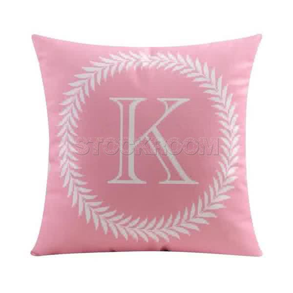 Letter K Decoration Cushion