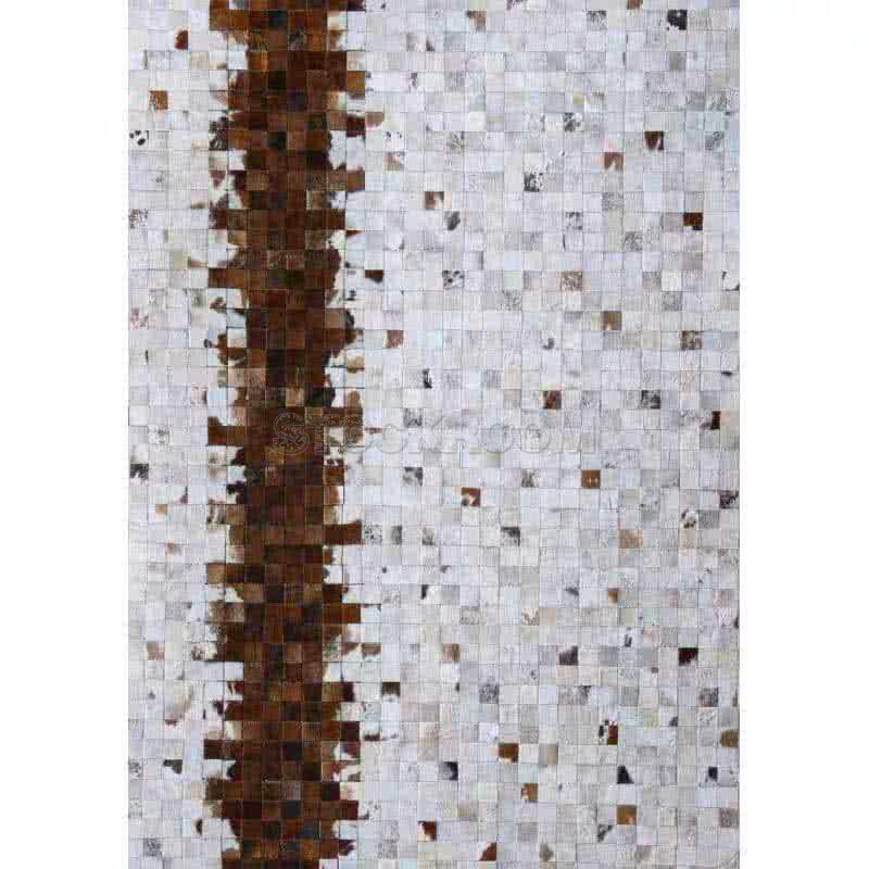 STOCKROOM Brown Horizontal Stripes Rectangle Rug