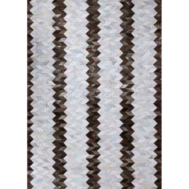 STOCKROOM Square Horizontal Stripes Pattern Rectangle Rug