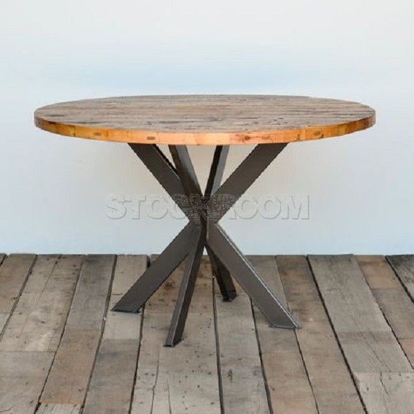 Morgan loft Style Round Table