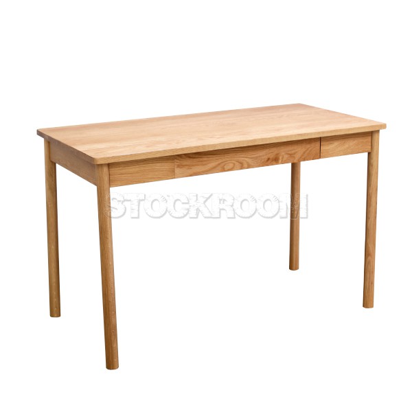 Yissa Solid Oak Wood Table