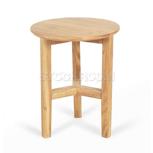 Zaffer Solid Wood Side Table