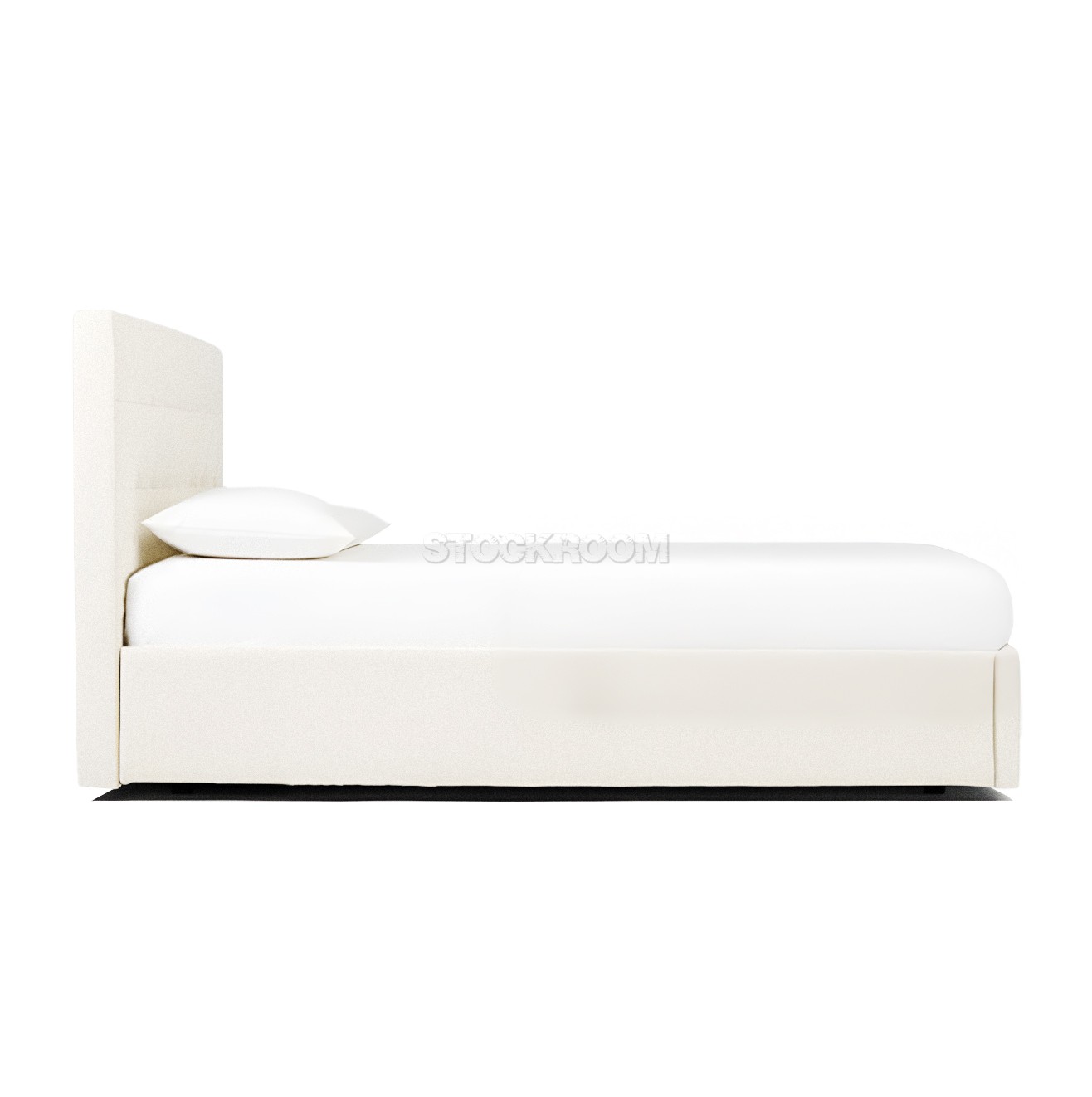 Ava Fabric Upholstered Storage Bed Frame