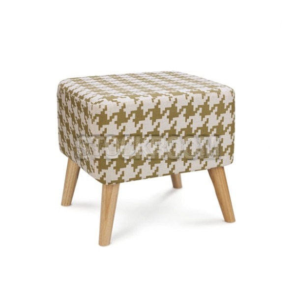 Morioko Fabric Ottoman and Stool