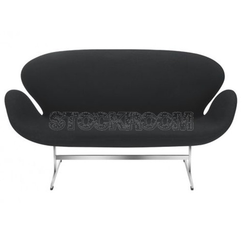 Arne Jacobsen Style Swan Sofa - 2 Seater