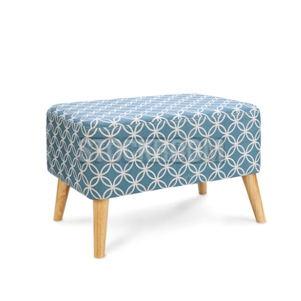 Morioko Fabric Ottoman and Stool