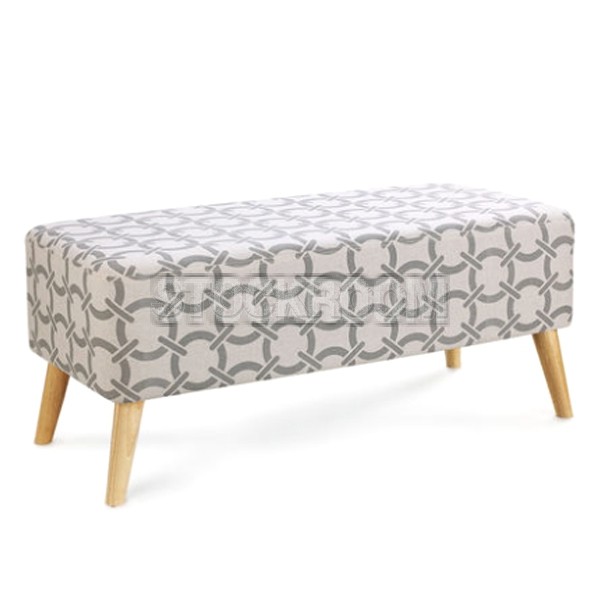 Morioko Fabric Ottoman and Stool