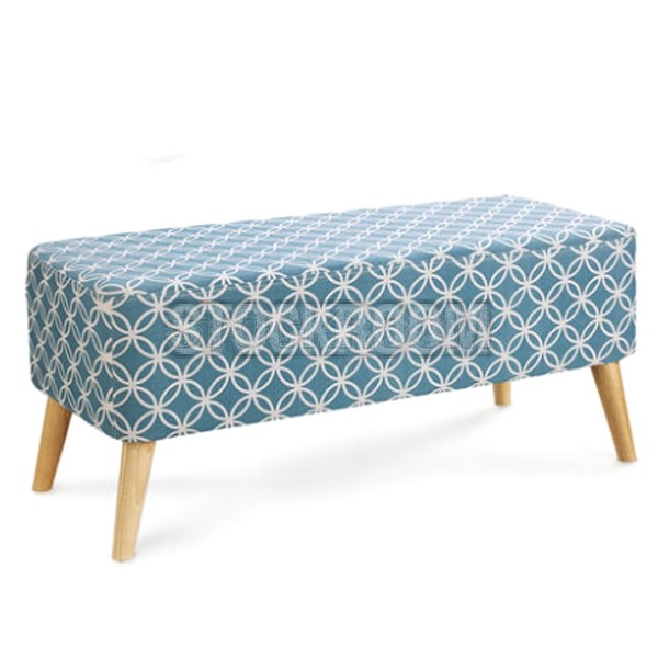 Morioko Fabric Ottoman and Stool