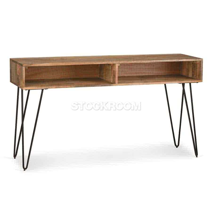 Borrett Solid Wood High Console Table