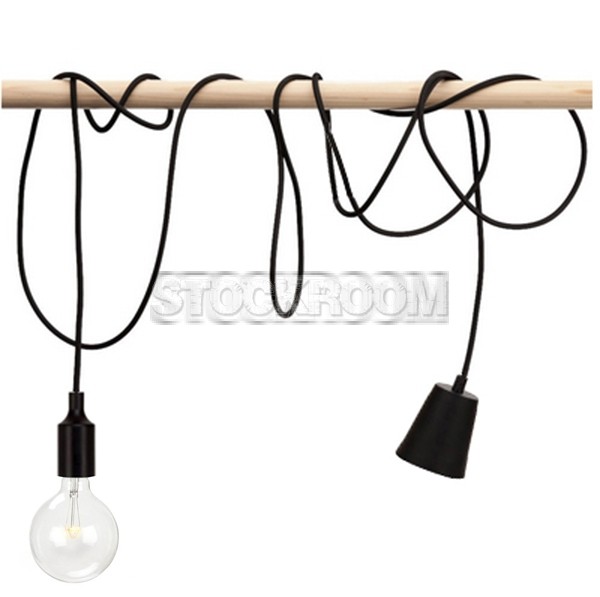 Funky Coloured Chord Pendant Light