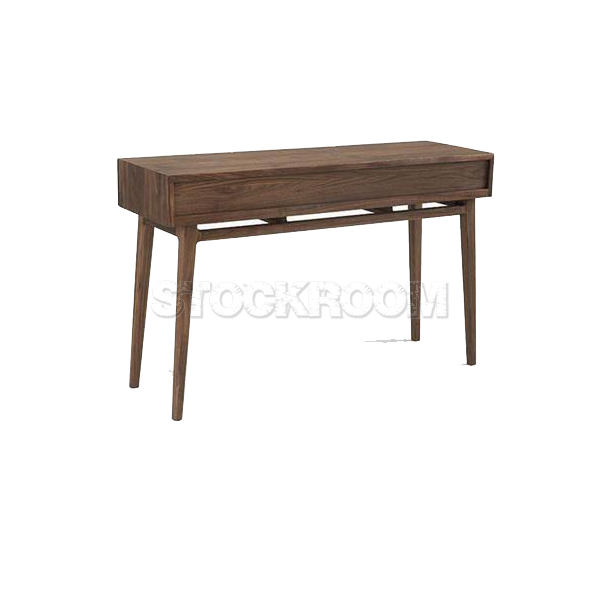 Toulon Solid Oak Wood Console Table