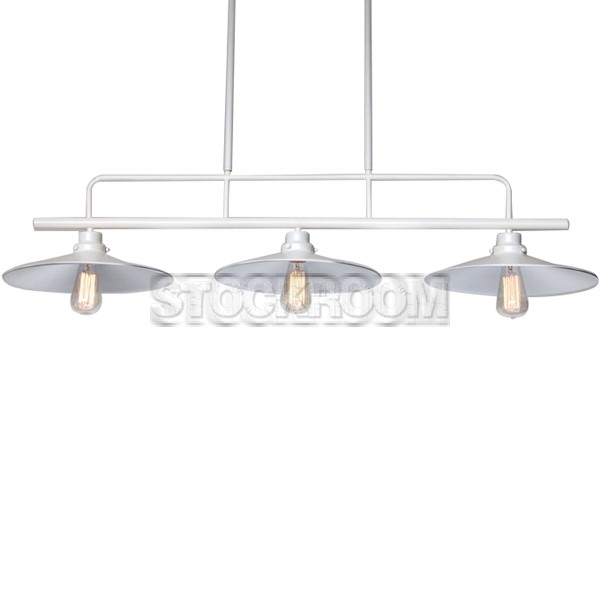 Darnell Industrial Loft Ceiling Triple Pendant Lamp