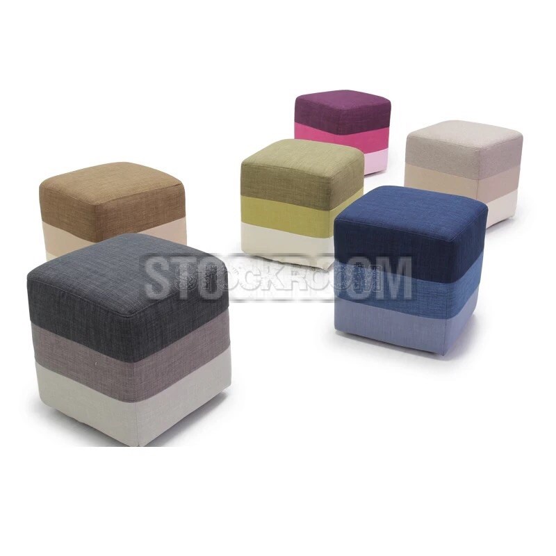 Allsorts square ottoman