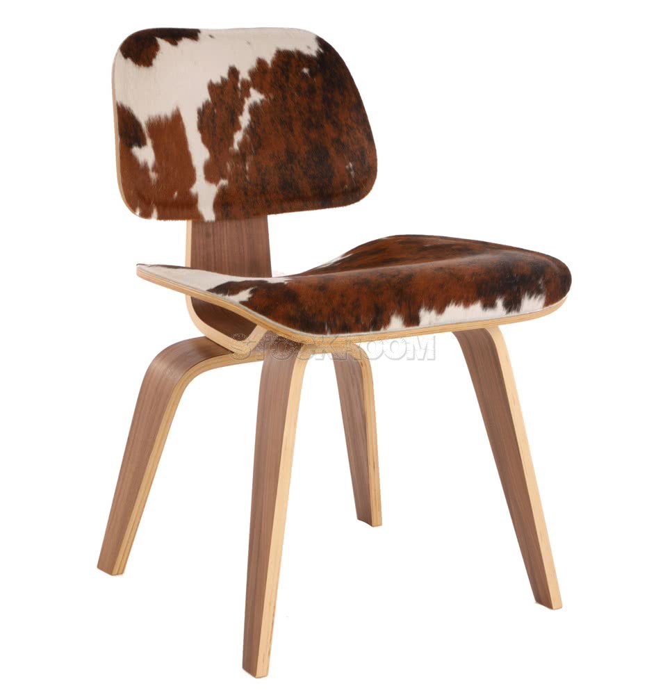 Charles Eames DCW Style Dining Chair in Ponyhide