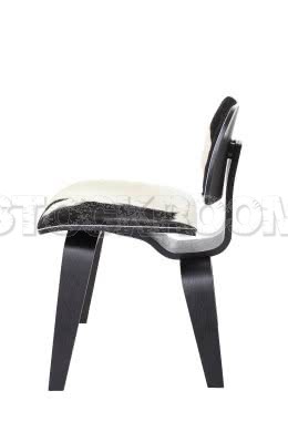 Charles Eames DCW Style Dining Chair in Ponyhide