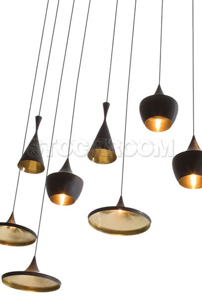 Vessel Style Pendant Lamp (3 Lights in a Set)