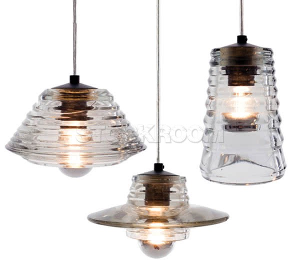 Float Style Glass Lamp (3 in a set)