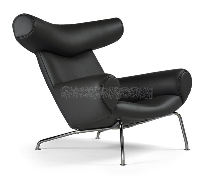 Ox Style Lounge Chair & Ottoman