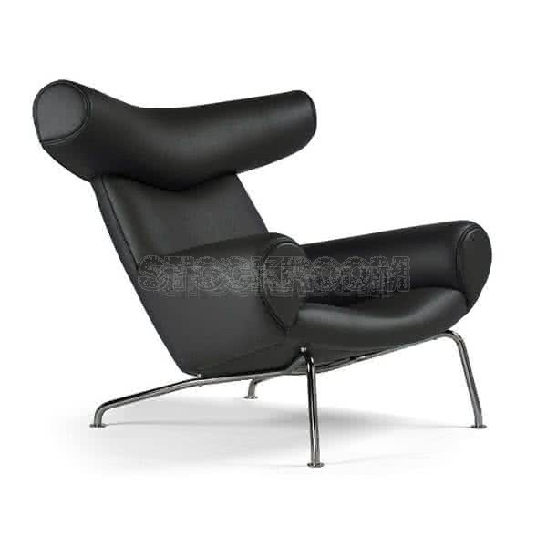 Ox Style Lounge Chair & Ottoman