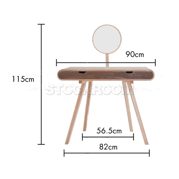 Tanvi Solid Wood Desk / Dressing Table