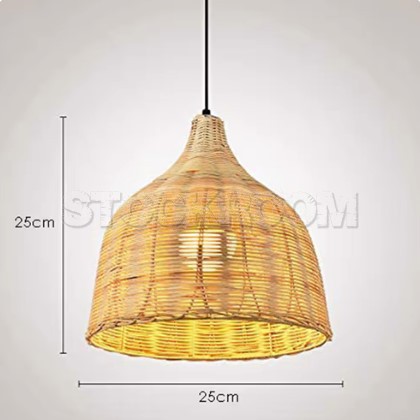 Bamboo Vintage Pendant Lamp
