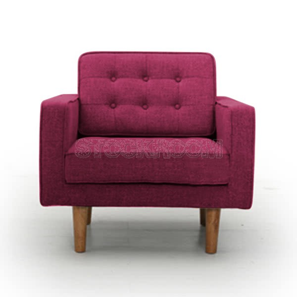 Mecella Upholster Armchair/ Lounge Chair