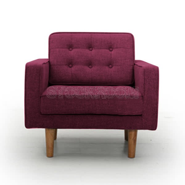 Mecella Upholster Armchair/ Lounge Chair