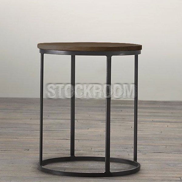 Modern Industrial Tall Coffee Table