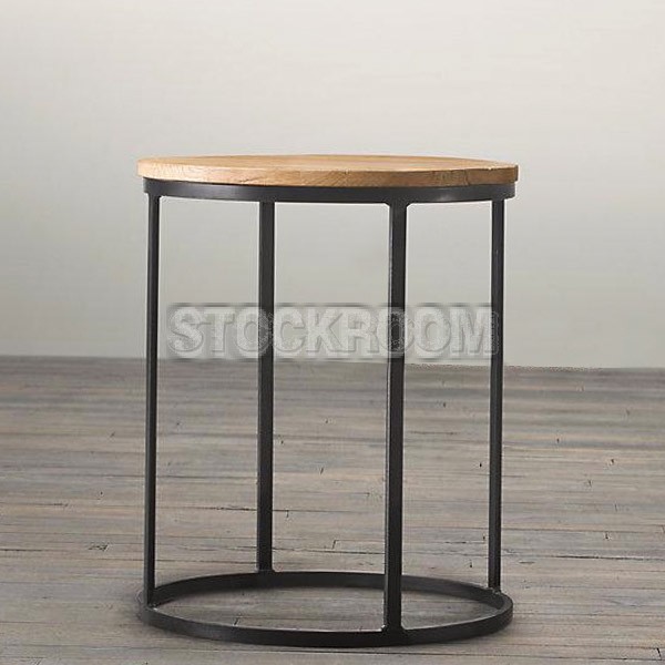 Modern Industrial Tall Coffee Table