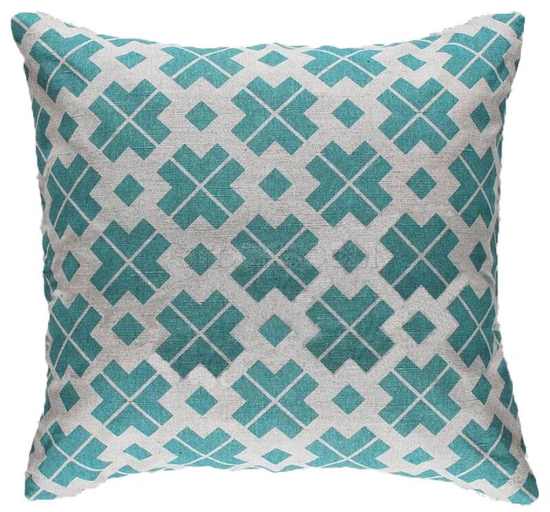 Double-Exposure Pattern Cushion